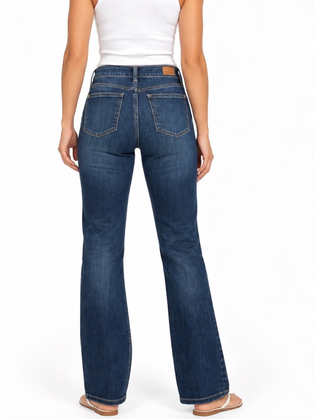 Judy Blue Dark Wash Straight Leg Jeans size 11/30 mid rise